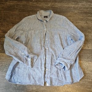 Untuckit villa fiore linen shirt